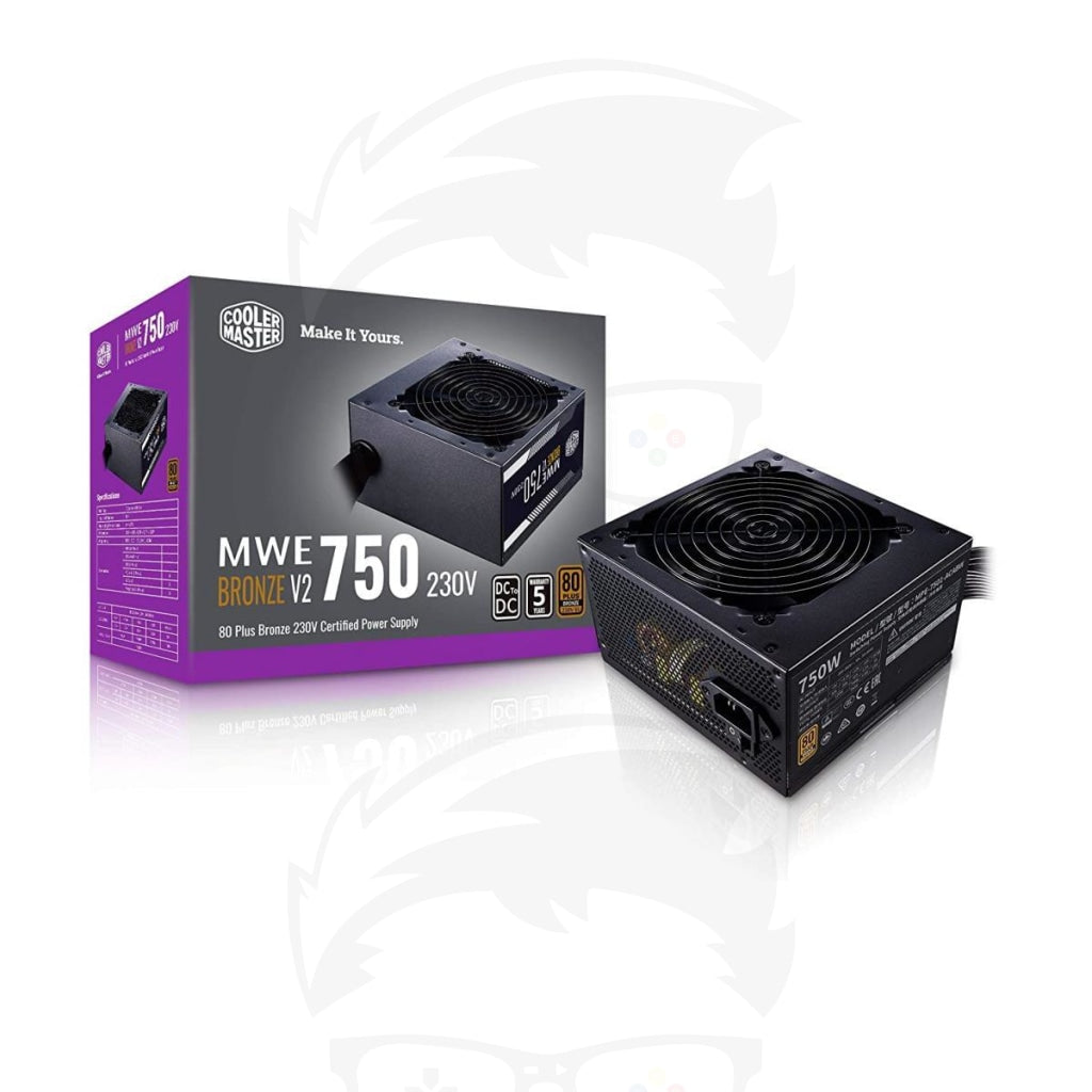 Cooler Master MWE750 750w Bronze V2 80 PLUS Power Supply Cooler Master MWE750 750w Bronze V2 80 PLUS Power Supply